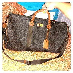 Michael kors duffel bag